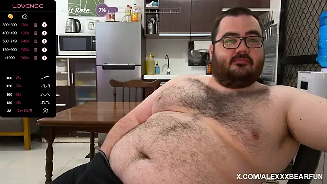 alexxxbear online show from September 19, 2025, 10:25 pm