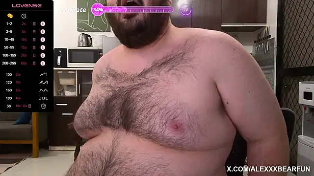 alexxxbear online show from October 6, 2025, 9:04 pm