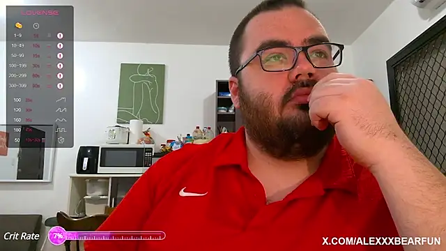 alexxxbear online show from March 23, 2025, 1:09 am