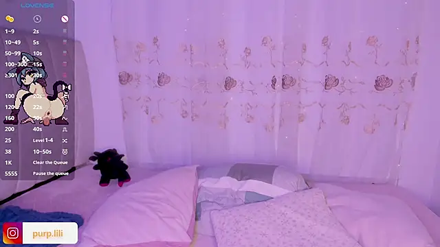 purplelilith3 online show from April 25, 2026, 2:25 am