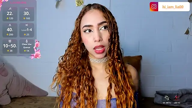 LiaHansson online show from October 20, 2025, 5:35 pm