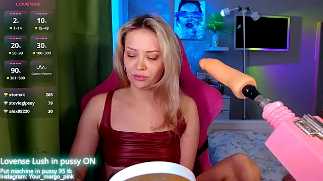 Snapshot of Margony chatting on November 11, 2025, 3:34 am Margony online show from November 11, 2025, 3:34 am