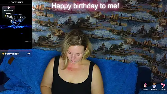 LadyLucky  online show from September 11, 2025, 2:55 am