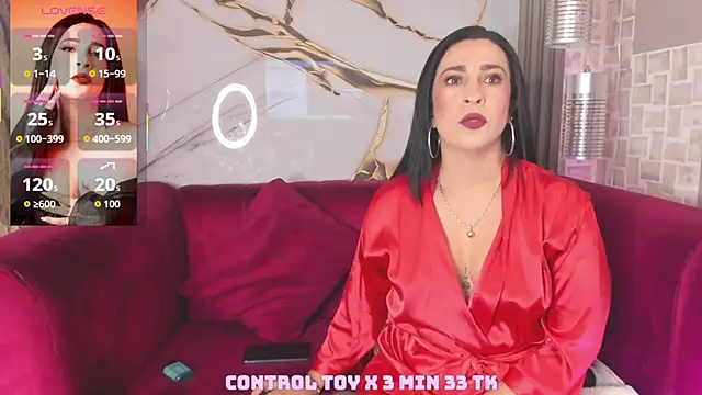 Bella williamss  online show from December 5, 2025, 7:55 pm