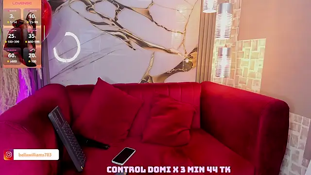 Bella williamss  online show from September 10, 2025, 7:57 pm