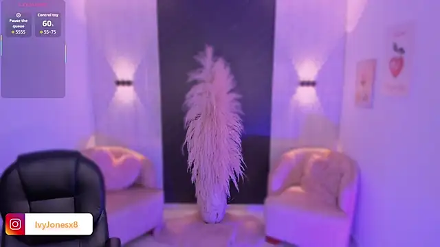 Snapshot of IvyJonesX chatting on February 24, 2026, 12:22 am IvyJonesX online show from February 24, 2026, 12:22 am