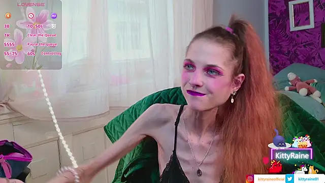 KittyRaine online show from March 27, 2026, 1:12 pm