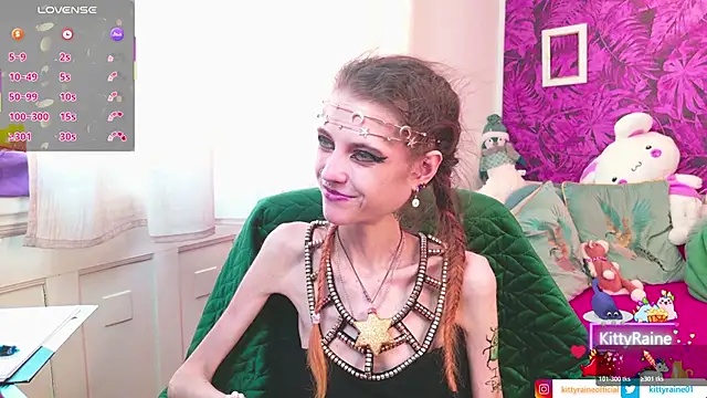 KittyRaine online show from March 4, 2026, 1:41 pm