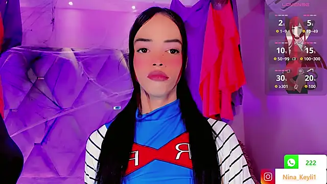 Nina Keyli online show from October 31, 2025, 8:05 pm