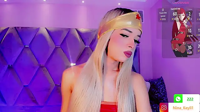 Nina Keyli online show from October 11, 2025, 7:48 pm