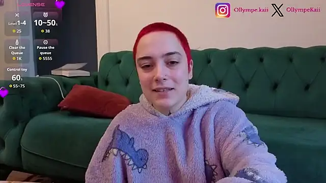 OllympeKaii online show from January 14, 2026, 3:26 pm