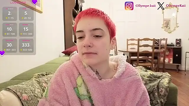 OllympeKaii online show from April 13, 2026, 4:38 am