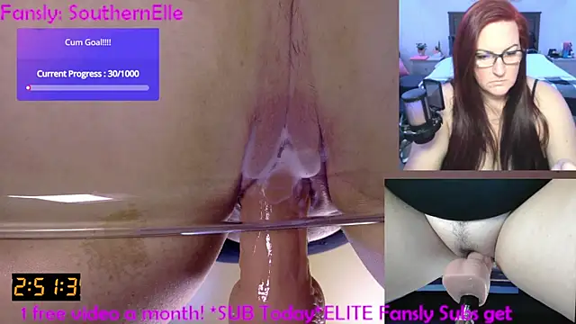 SouthernElle1 online show from June 15, 2026, 1:11 pm