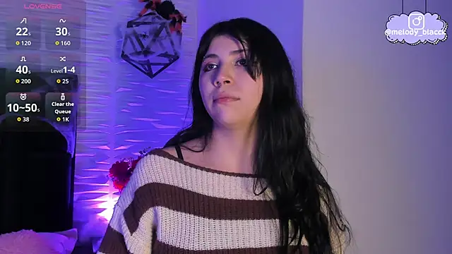 Melody Black  online show from October 28, 2025, 8:08 pm