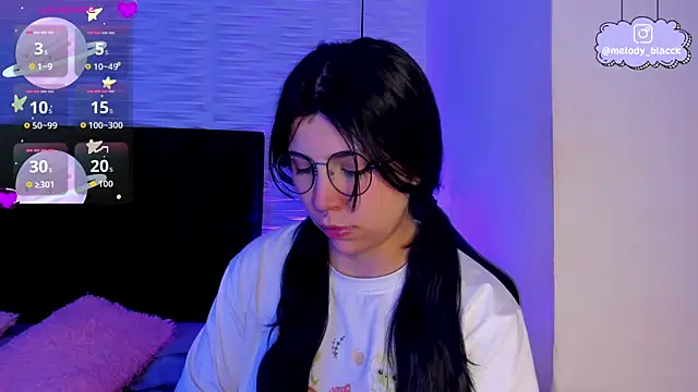 Snapshot of Melody_Black_ chatting on January 9, 2026, 8:38 pm Melody Black online show from January 9, 2026, 8:38 pm