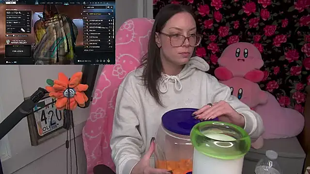 SpaceCowWhore online show from February 18, 2026, 7:21 pm