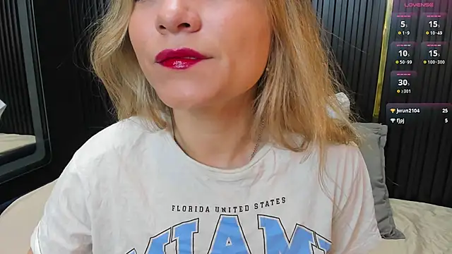 NalaRosse online show from November 23, 2025, 3:05 am