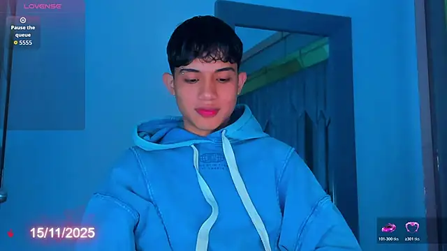 Sebax Young online show from November 15, 2025, 9:08 pm