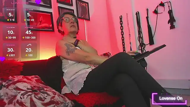 MistressNyx cg online show from November 26, 2025, 3:12 pm