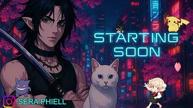 Seraphiell online show from October 2, 2025, 1:09 am