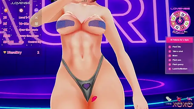 Auri Hikaru online show from January 31, 2026, 7:12 pm