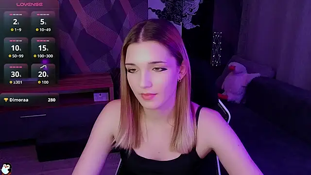 Sandy Belle online show from October 17, 2025, 6:53 pm