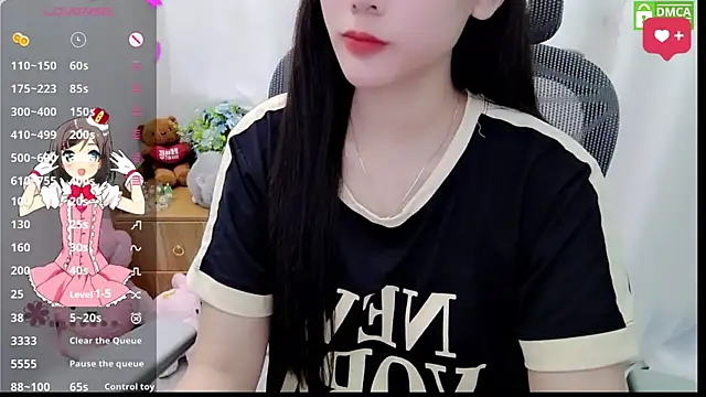 Snapshot of HanaYourlove chatting on June 3, 2026, 12:06 pm HanaYourlove online show from June 3, 2026, 12:06 pm