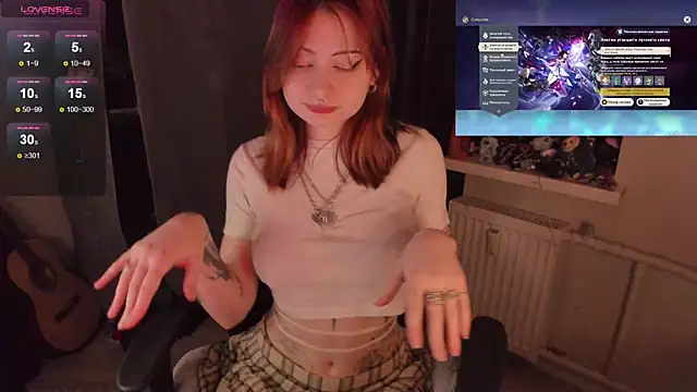 Snapshot of Melante chatting on October 24, 2025, 4:39 pm Melante online show from October 24, 2025, 4:39 pm