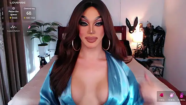 xQueenElektrax online show from February 6, 2026, 6:09 am