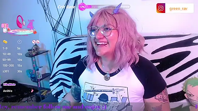 XxGreenGoodxX online show from February 21, 2026, 1:29 am