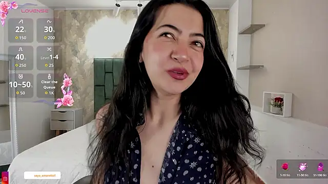 Saya Amaretto1 online show from February 16, 2026, 10:18 pm