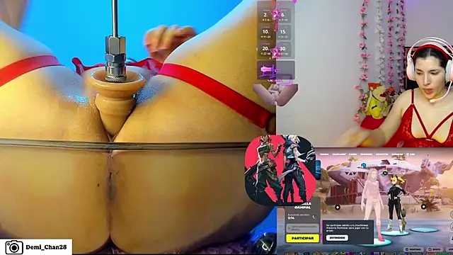 Snapshot of demi_chan chatting on May 16, 2026, 8:24 am demi chan online show from May 16, 2026, 8:24 am