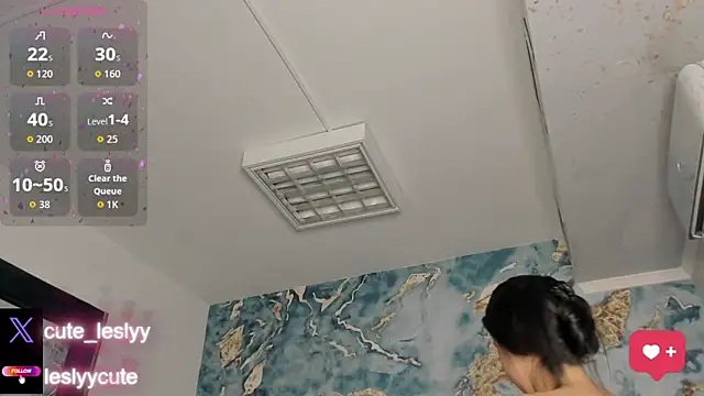 lesly cutee online show from March 31, 2026, 11:23 am