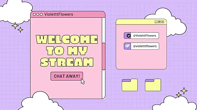 Snapshot of violetttflowers chatting on January 8, 2026, 4:57 pm violetttflowers online show from January 8, 2026, 4:57 pm