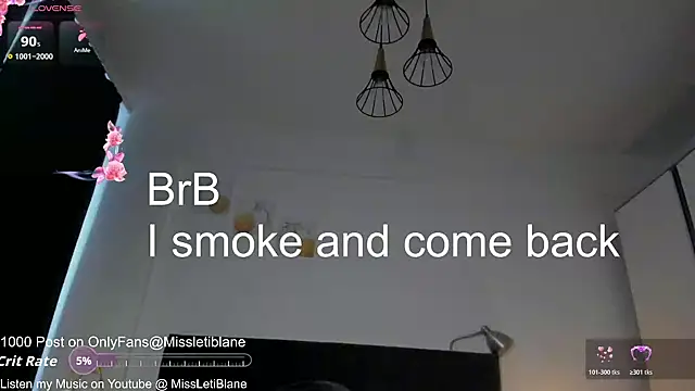 Snapshot of MissLetiBlane chatting on July 14, 2026, 10:21 am MissLetiBlane online show from July 14, 2026, 10:21 am