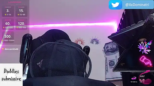 XDominatriX online show from October 30, 2025, 8:39 pm