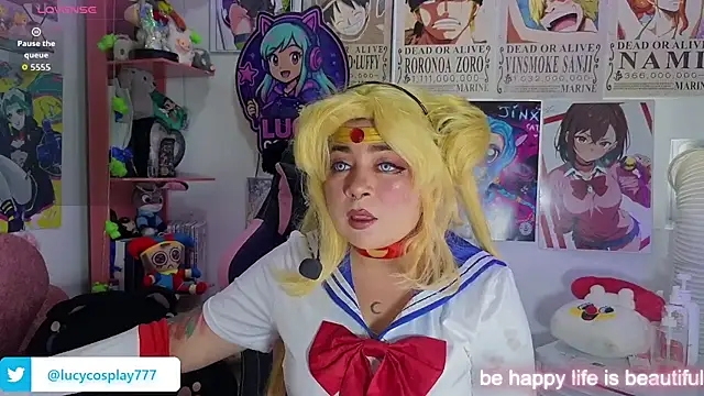 Snapshot of Lucycosplay777 chatting on July 11, 2026, 4:18 pm Lucycosplay777 online show from July 11, 2026, 4:18 pm