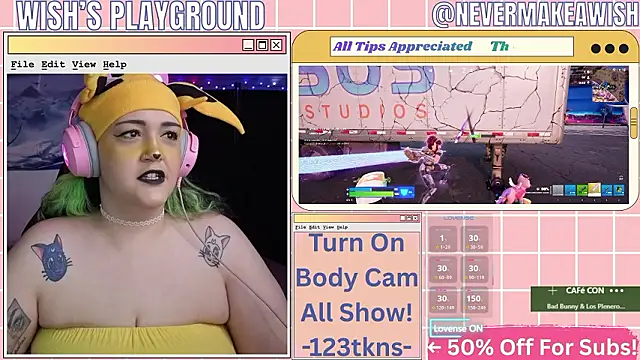 nevermakeawish online show from February 17, 2026, 3:42 pm