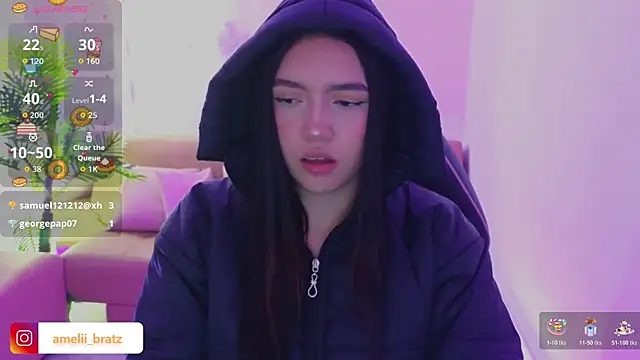 Ameliiaa tay online show from November 29, 2025, 11:43 am