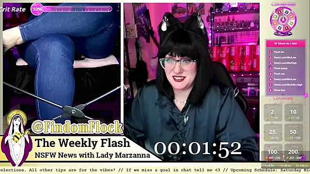 Snapshot of LadyMarzanna chatting on May 16, 2026, 6:23 am LadyMarzanna online show from May 16, 2026, 6:23 am