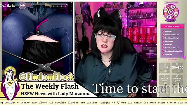Snapshot of LadyMarzanna chatting on May 16, 2026, 6:56 am LadyMarzanna online show from May 16, 2026, 6:56 am