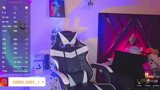 derek greyy  online show from November 5, 2025, 7:17 pm