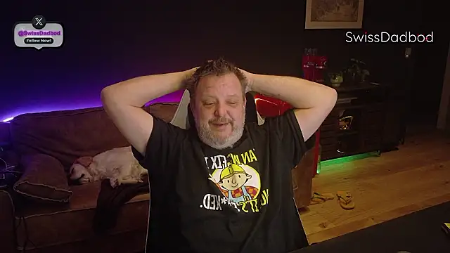 SwissDadbod online show from March 10, 2026, 12:47 am