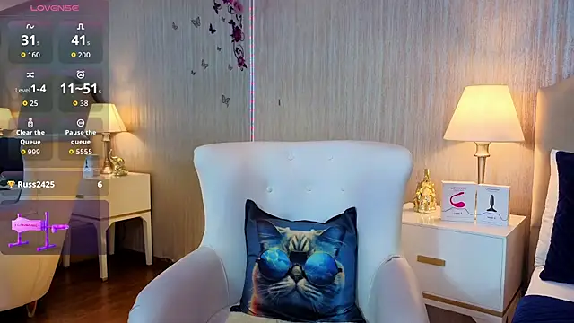 ScarleetJonson online show from November 29, 2025, 7:25 pm