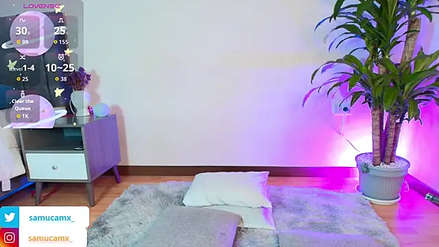 samucamx  online show from January 11, 2026, 5:53 pm