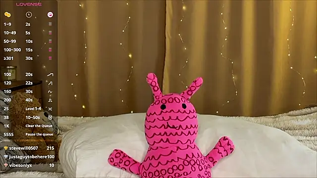 Amelia Ray  online show from March 13, 2026, 7:08 pm