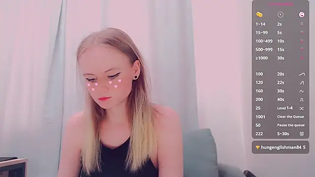 Snapshot of AliceNya_cute chatting on June 11, 2026, 6:43 am AliceNya cute online show from June 11, 2026, 6:43 am