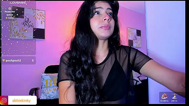 Abbiekinky online show from December 17, 2025, 8:25 pm