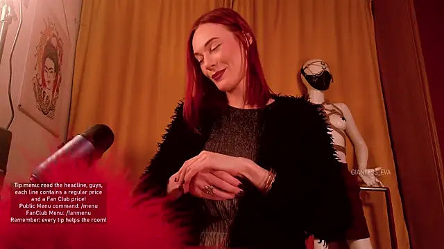 Giantess Eva online show from October 19, 2025, 5:05 pm