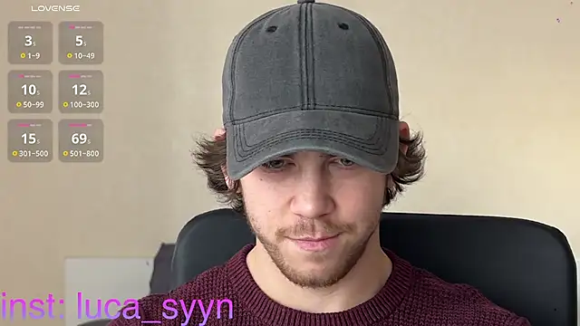 Snapshot of luca_syn chatting on October 18, 2025, 12:07 pm luca syn online show from October 18, 2025, 12:07 pm